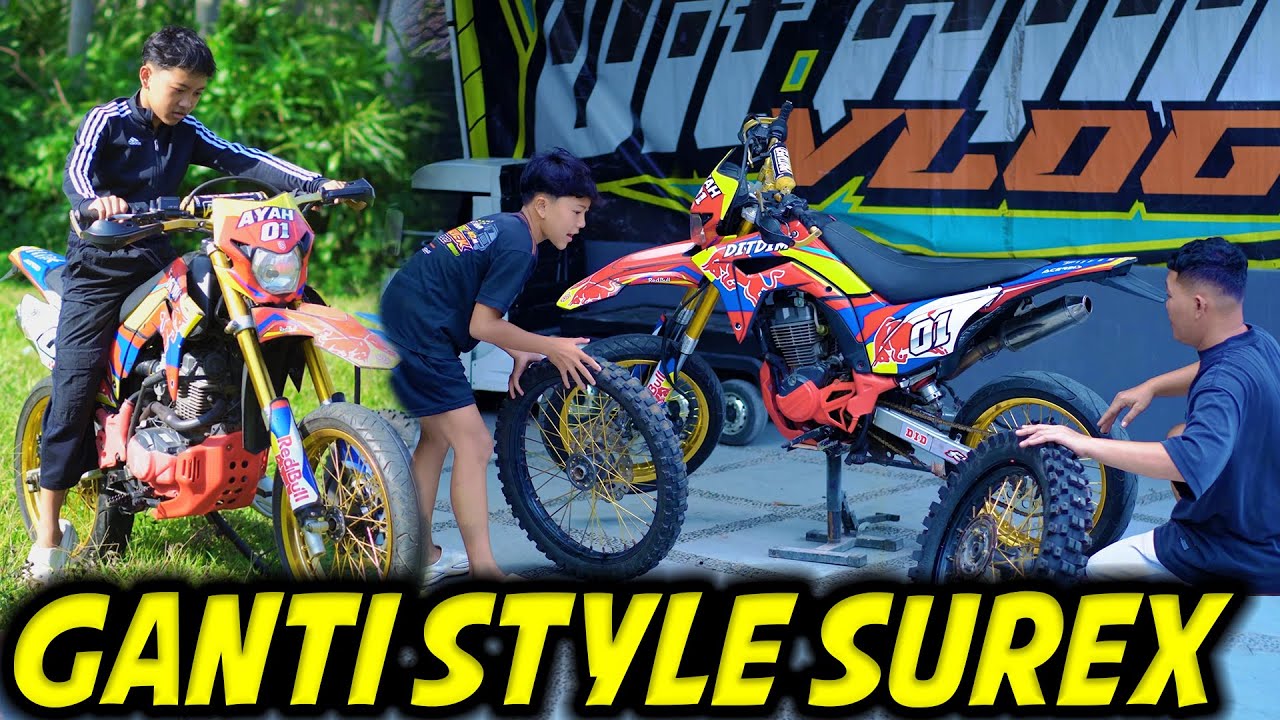 TRAIL AYAH GANTI STYLE SUREX?? DITDIM COBAIN TRAIL AYAH, SETELAH LAMA GAK NGETRAIL..