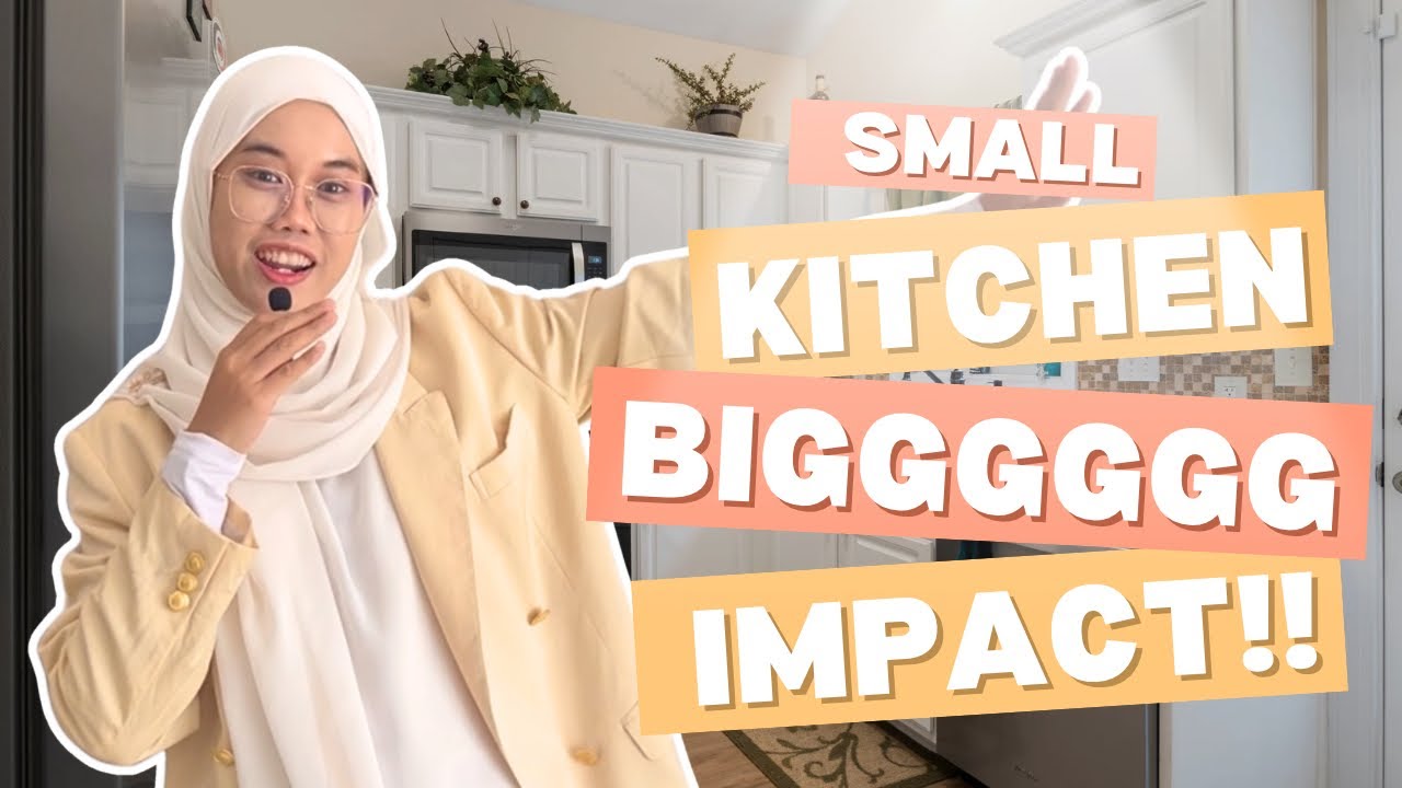 SMALL Kitchen cabinet design gives BIGGG impact to your house!