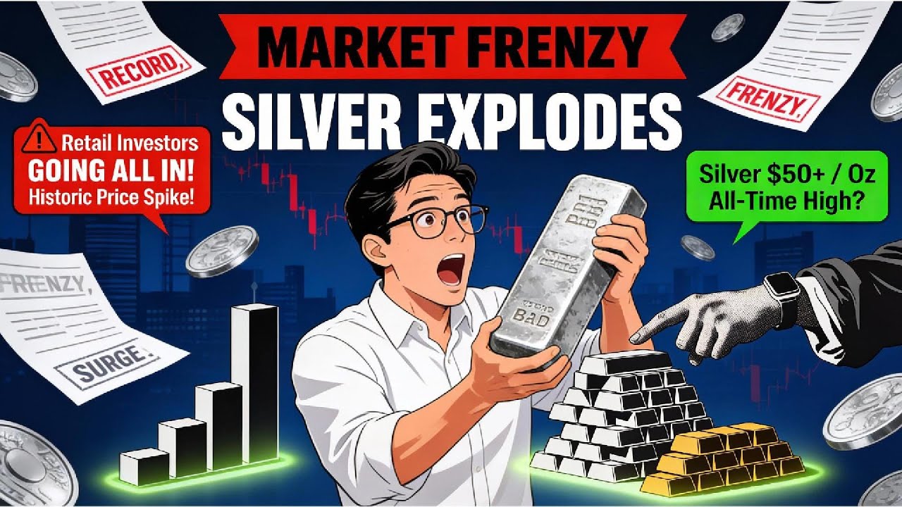 RECORD SILVER FRENZY: Retail Investors Pile In & Prices Surge Near All‑Time High