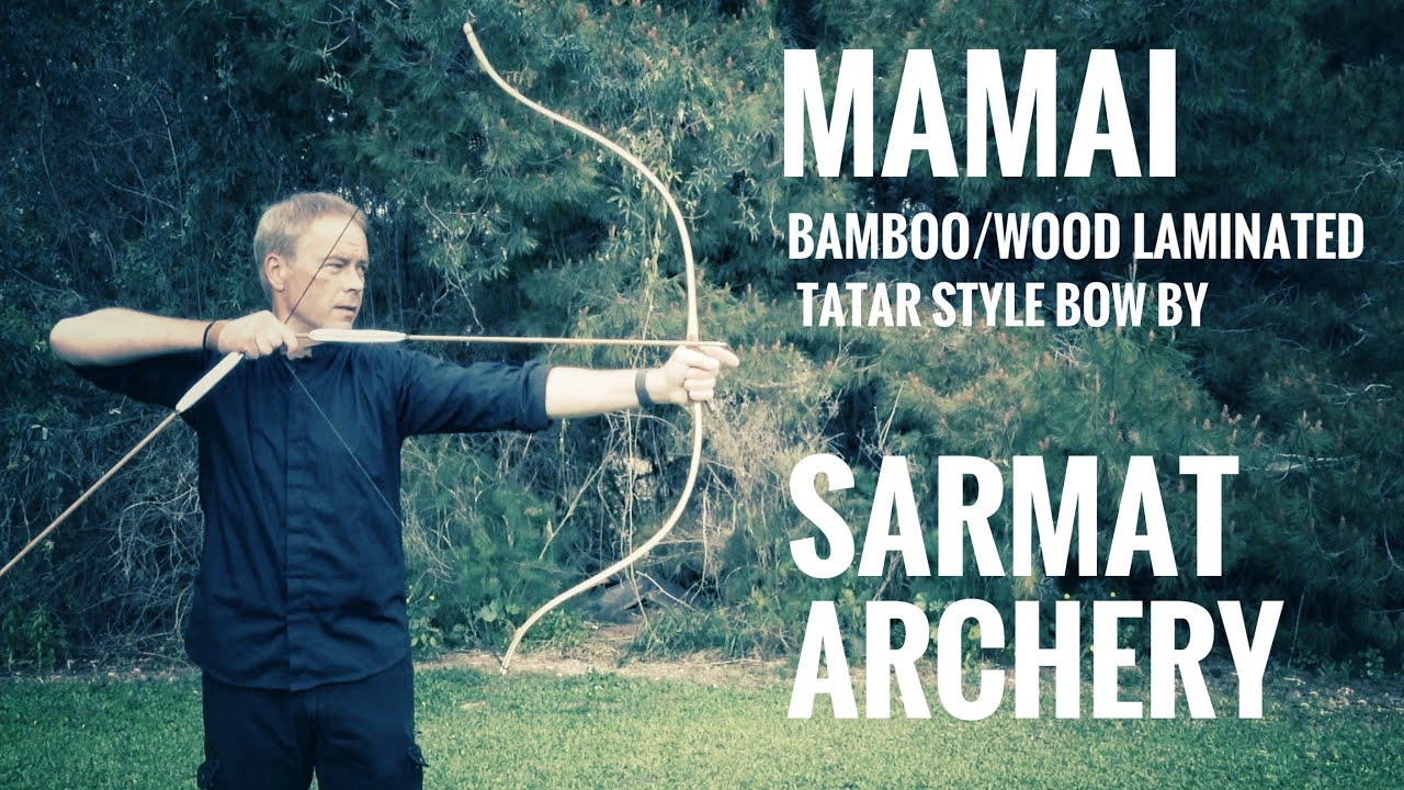 Мамай - лук из бамбука и дерева в татарском стиле от Sarmat Archery - Обзор