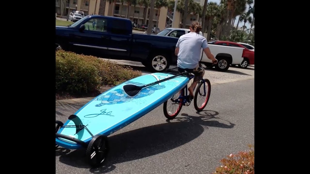 How2 SUP BIKE with SUP Wheels
