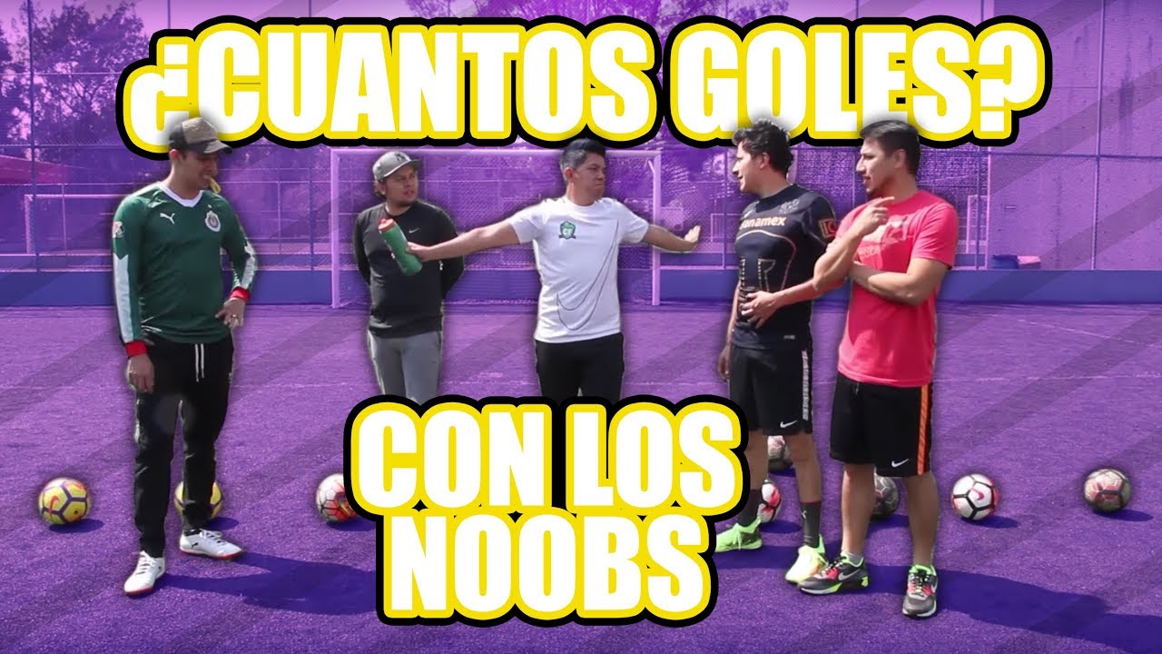 EL RETO - GOL CONTRA TIEMPO CON LOS NOOBS