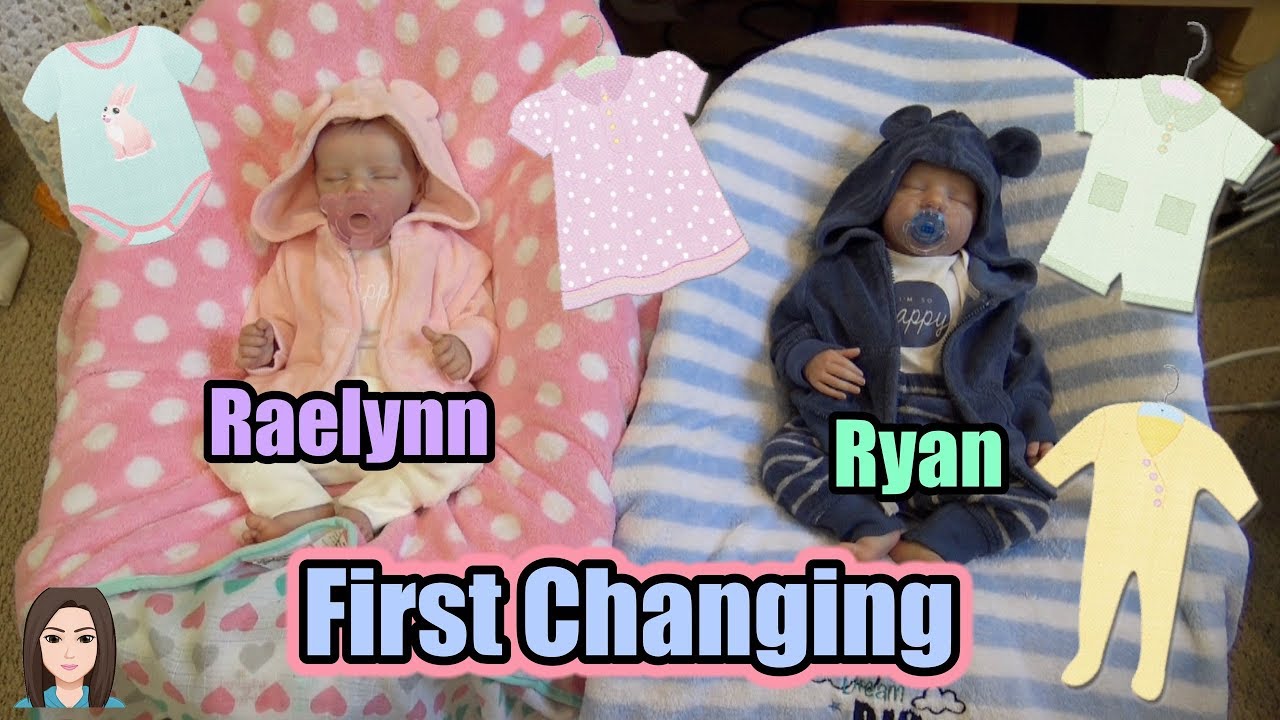 Reborn Twins Raelynn and Ryan's First Changing | Kelli Maple