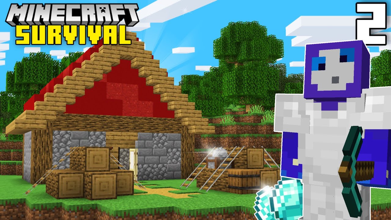 The BEST MINE ENTRANCE in Minecraft 1.20 Survival || Ep. 2