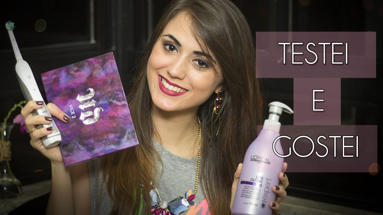 TESTEI E GOSTEI &hearts;