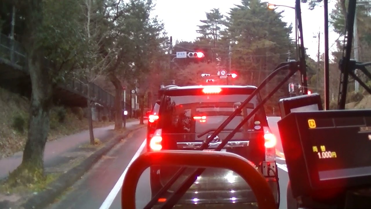 (前面展望)三重交通連節バス「特急神都ライナー」　内宮前⇒伊勢市駅前