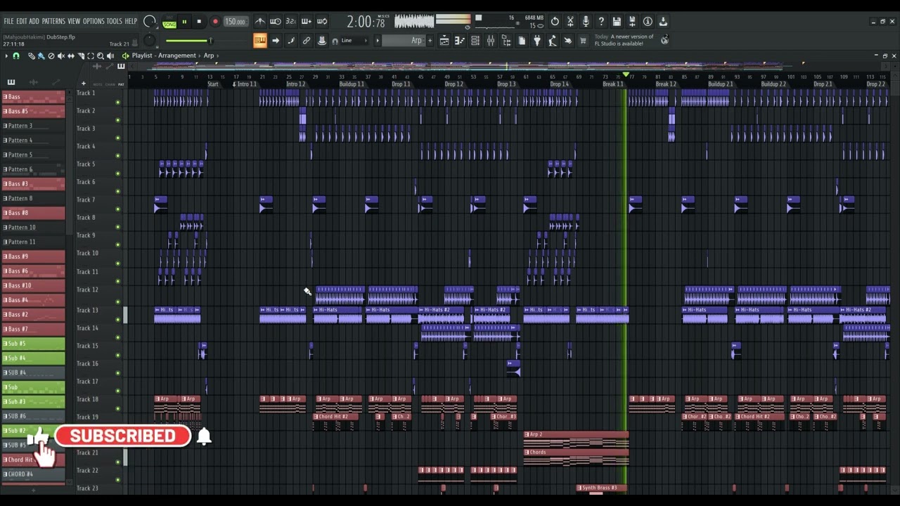 Dubstep FLP – Loud Mix & Massive Low End *