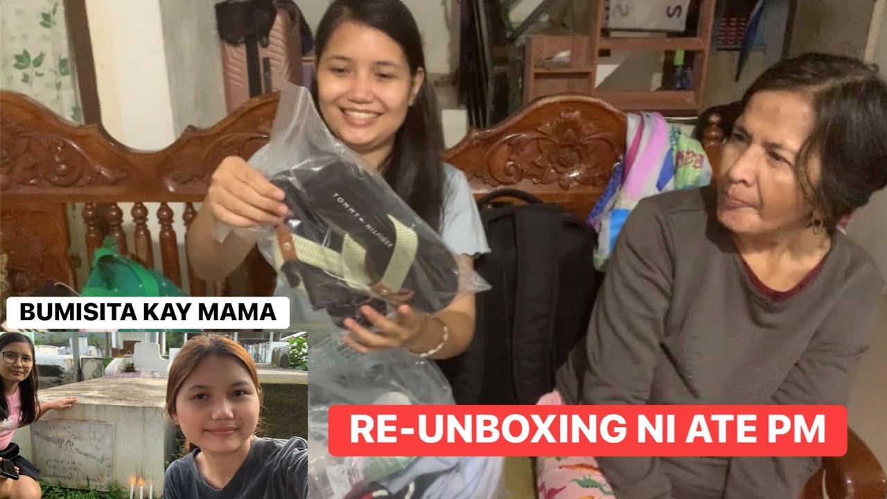 RE-UNBOXING NI ATE PM NG GIFTS | BUMISITA KAY MAMA