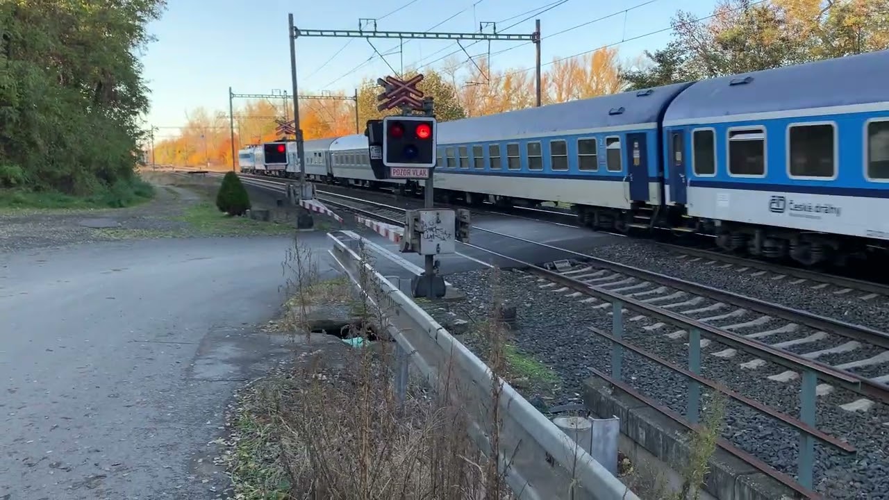 Vlakový přejezd - Kolín