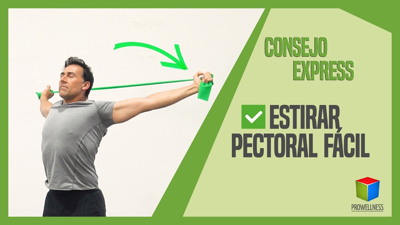 Consejo express - ESTIRA PECTORALES de forma FÁCIL