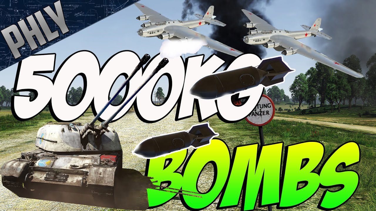 5000KG BOMBS VS ZSU-57 - BOMBER DEFENSE (War Thunder Gameplay)