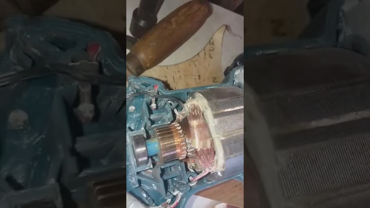 Lixadeira roto orbital parou de funcionar
