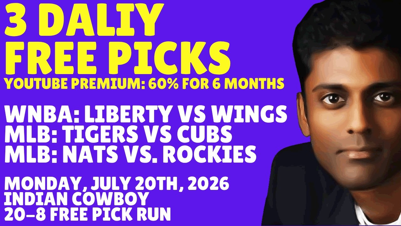 Indian Cowboy Monday WNBA Baseball Picks Predictions Best Bets 07/14/2026 Picks Predictions Bets