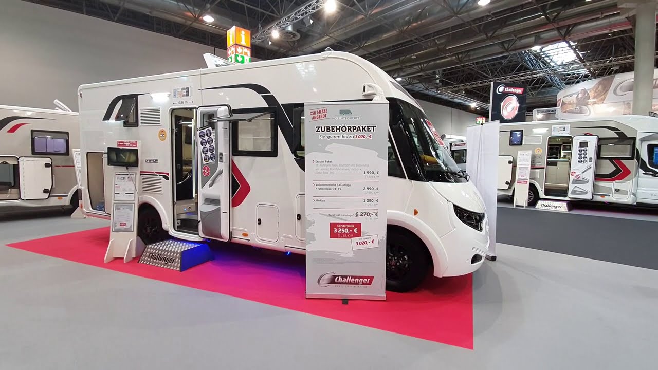 Very unusual integrated RV claiming to be world first : Challenger 2060