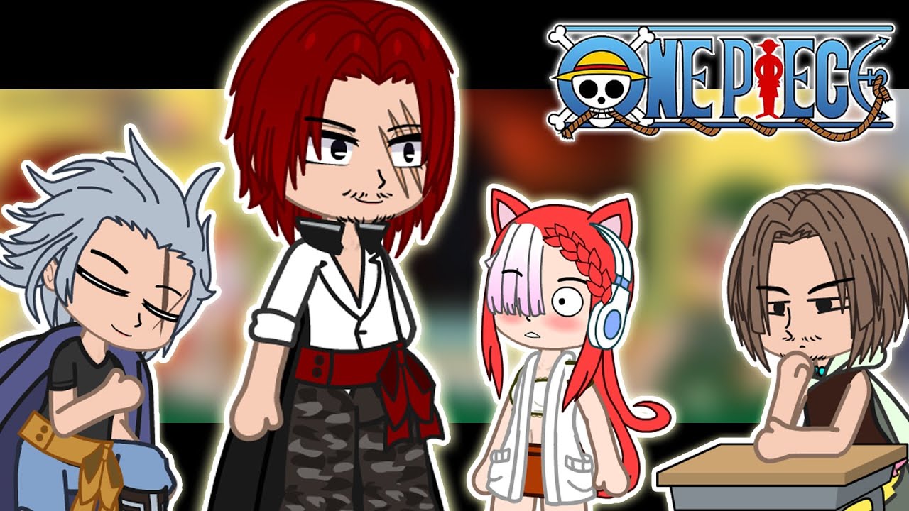 👒 Shanks Crew and Uta React to Luffy | 👒 Onepiece | GachaClub