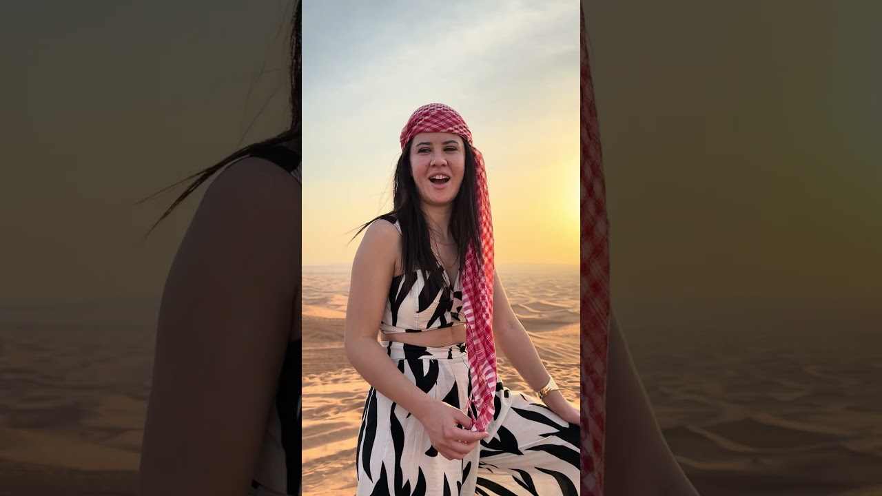Dubai &ccedil;&ouml;llerinde ❤️