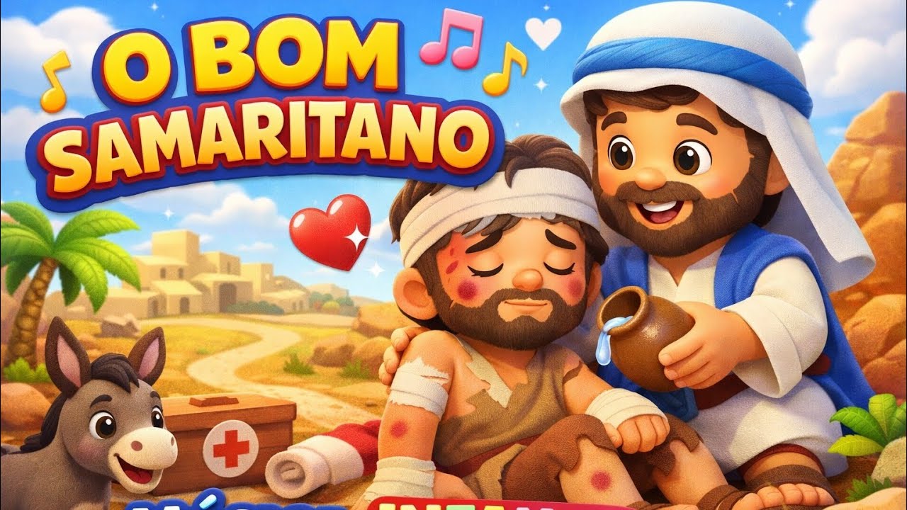 O Bom Samaritano | Música Infantil Gospel| Amor ao próximo Biblinhos Kids 