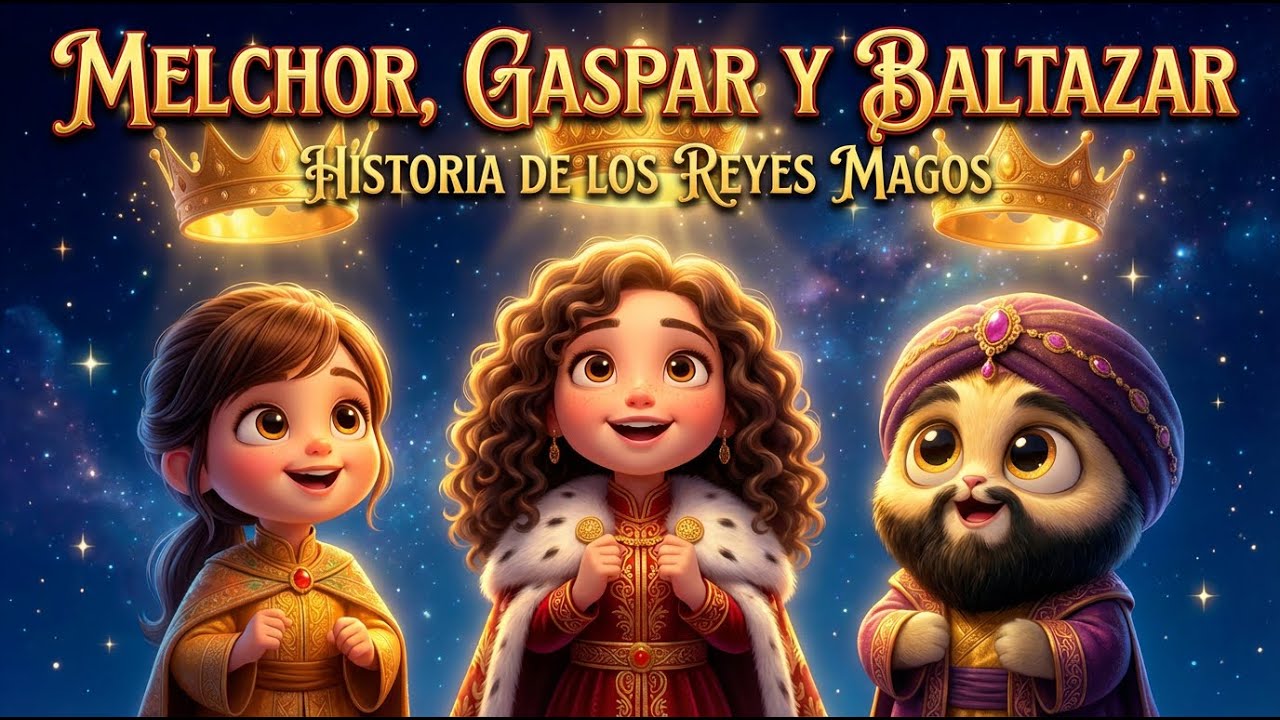 Melchor, Gaspar y Baltazar - Canción Infantil | Titi y Reni