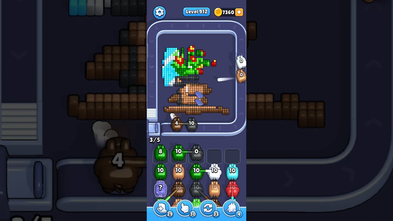 Pixel Flow — level 912
