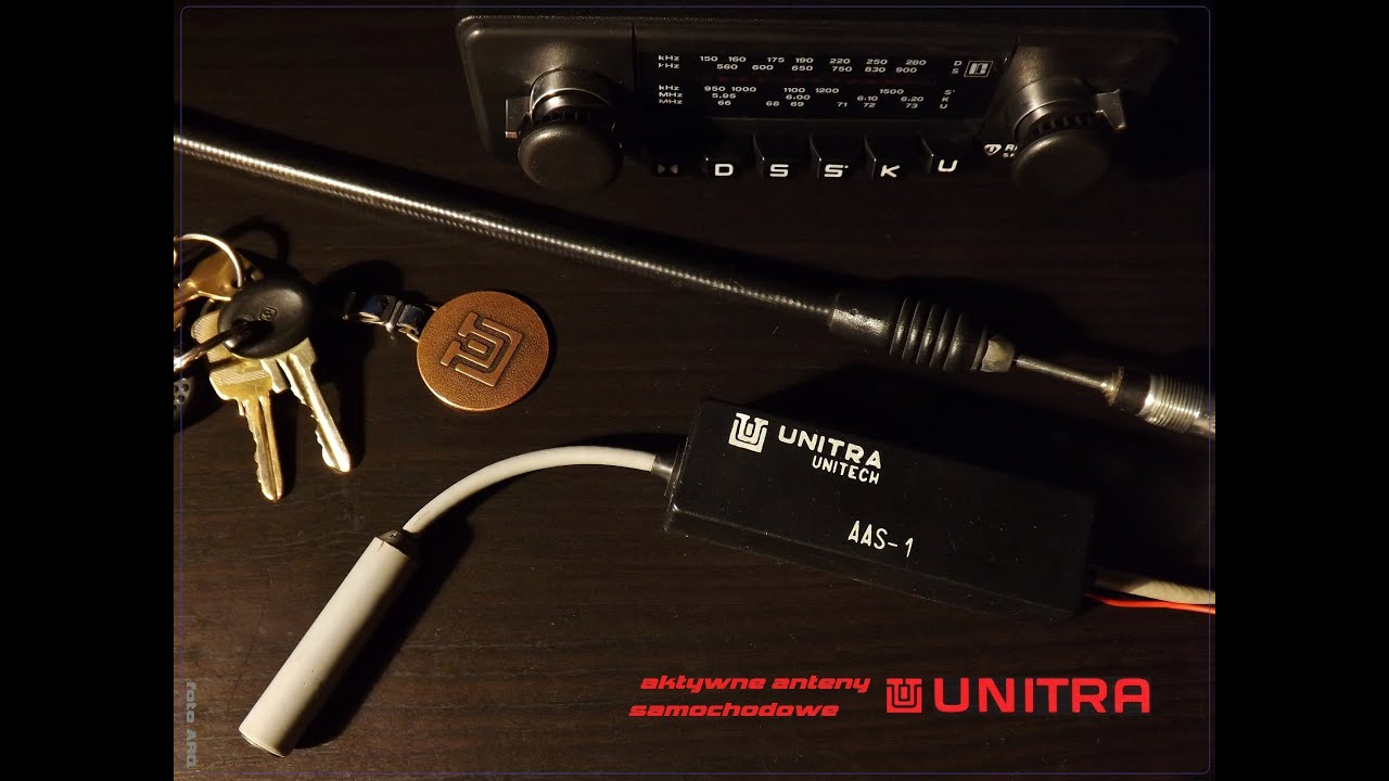 UNITRA UNITECH - aktywna antena samochodowa AAS-1