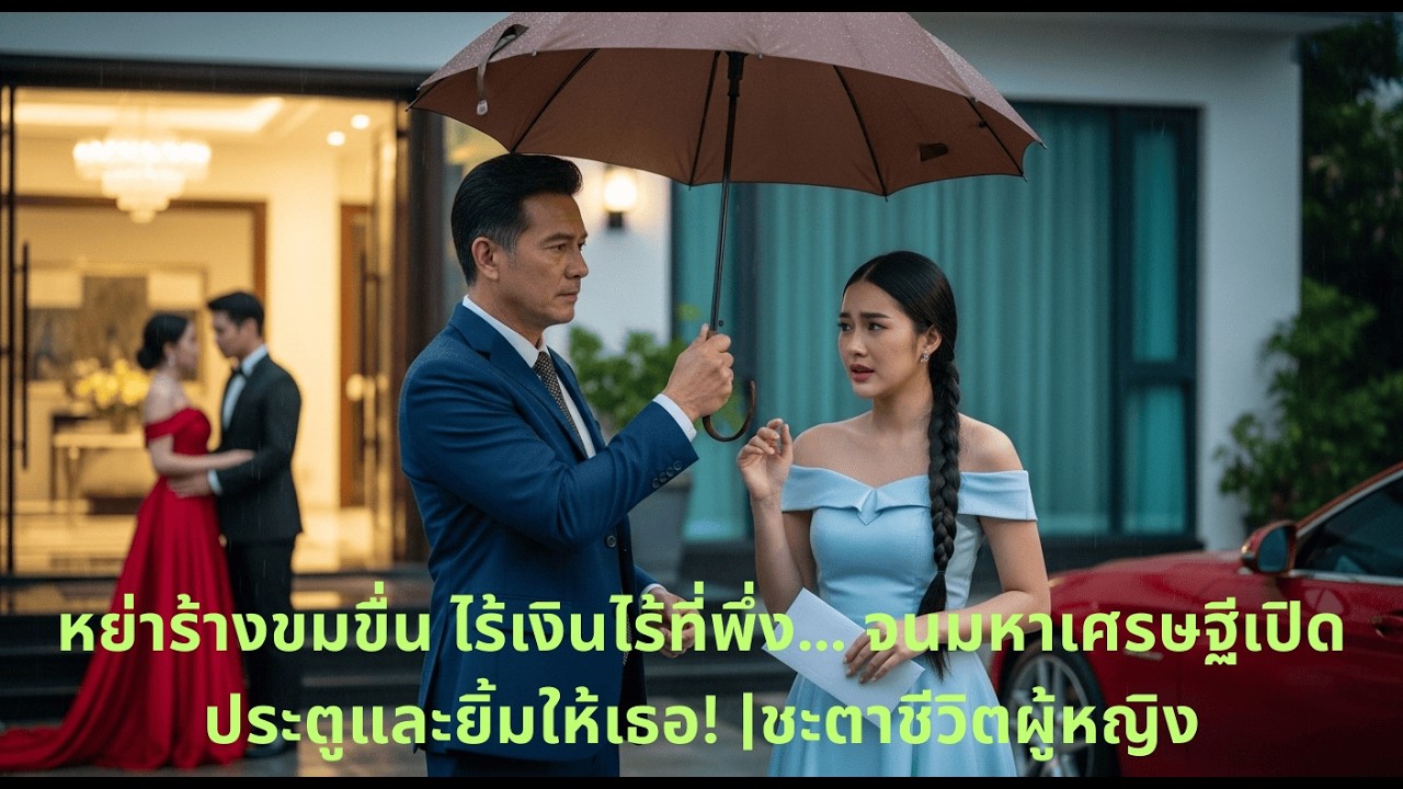 หย่าร้างขมขื่น ไร้เงินไร้ที่พึ่ง… จนมหาเศรษฐีเปิดประตูและยิ้มให้เธอ! |ชะตาชีวิตผู้หญิง