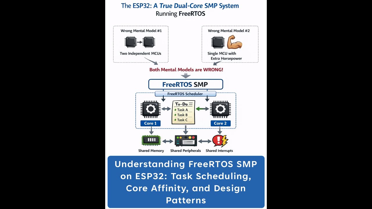 Understanding FreeRTOS Symmetric Multiprocessing (SMP) on ESP32