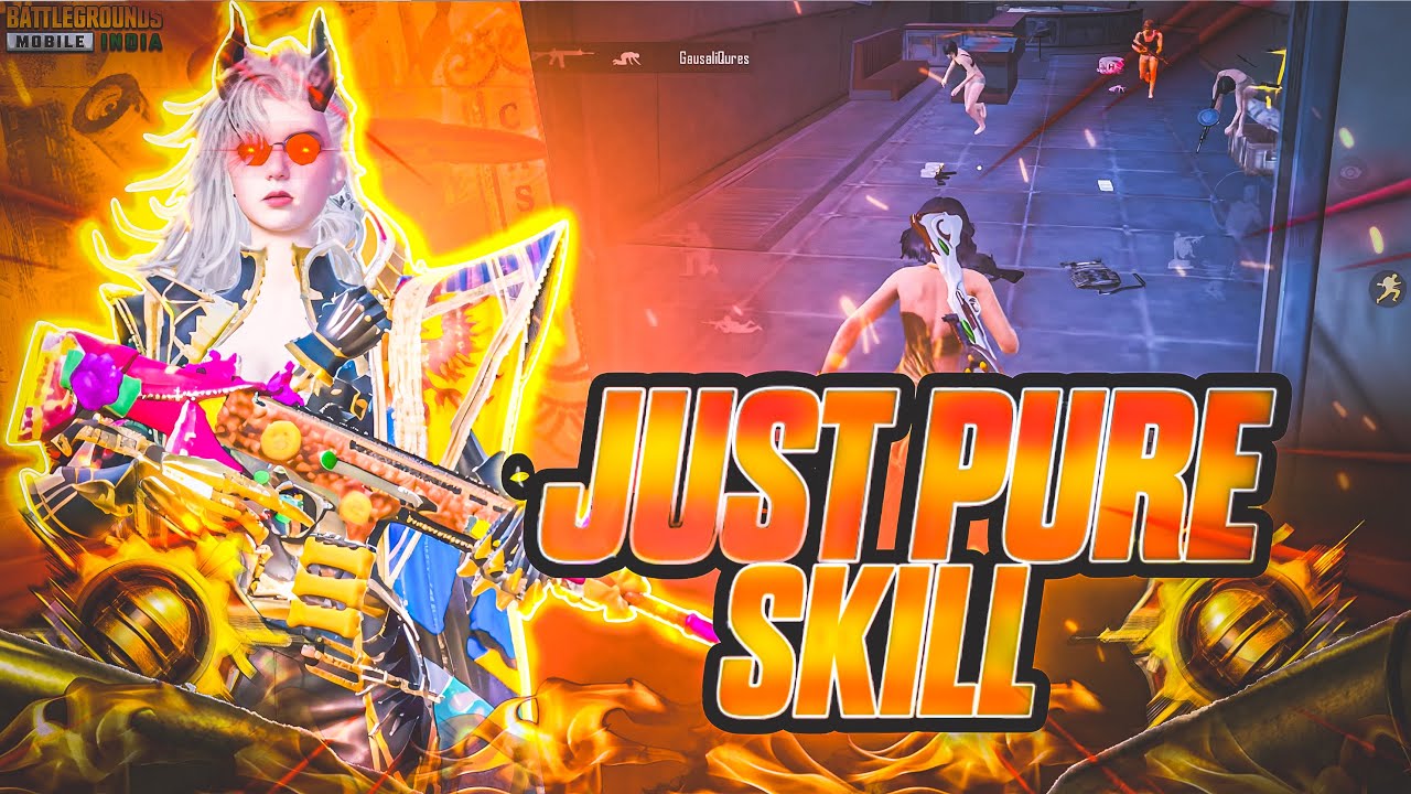 JUST PURE SKILLS🤬 (CONQUERER LOOBY) BGMI 