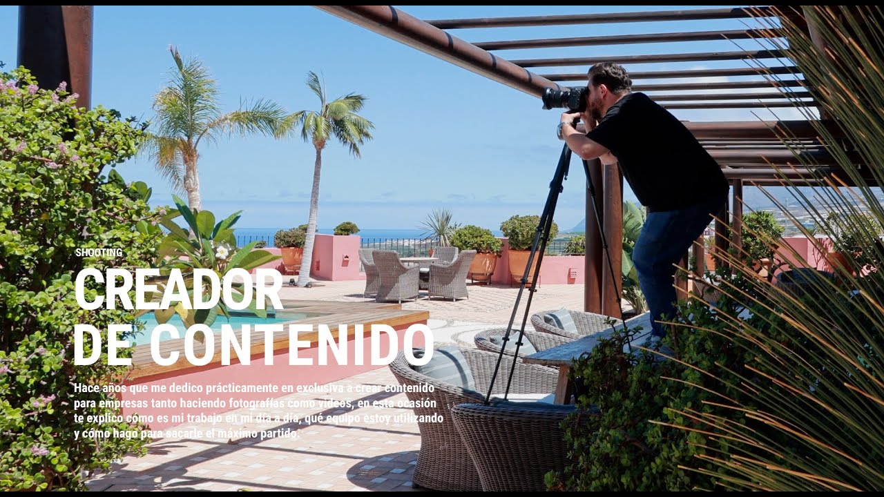 Fotografía y vídeo profesional en hoteles de lujo: mi equipo de 2025