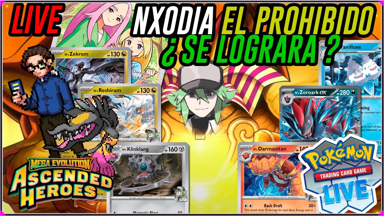 Pokemon TCG | Jugando en el Nxodia DECK ¿ Que puede salir bien xD?