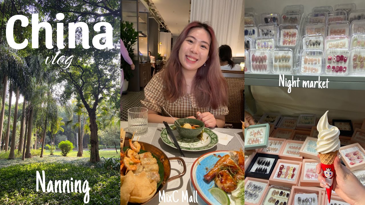 China vlog 🏮 Nanning Mixc Mall, night market, public transportation, hotels
