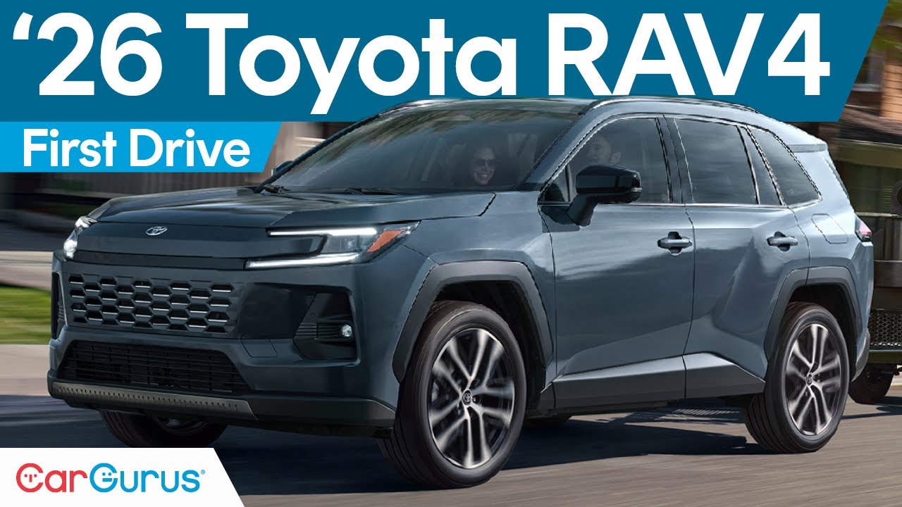 Бестселлер Toyota теперь доступен только в гибридном исполнении! | Первый тест-драйв Toyota RAV4 ...