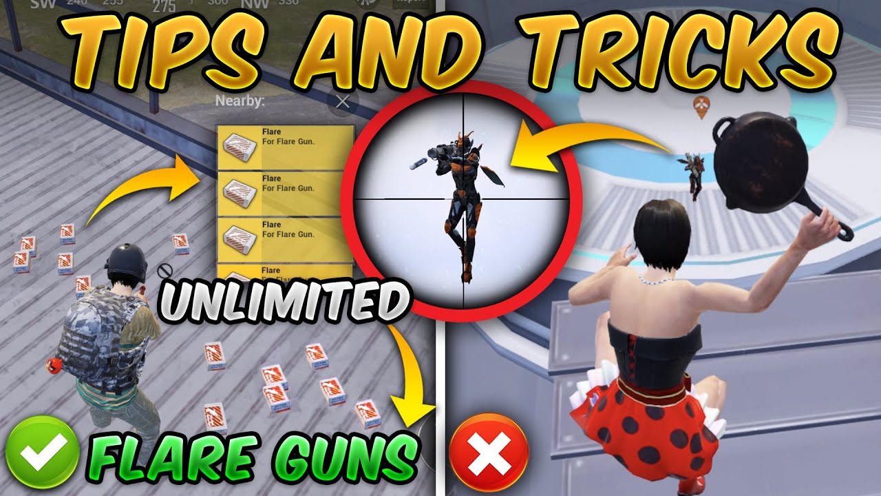 Tips & Tricks (PUBG MOBILE) Traverse - Insectoid Guide/Tutorial (Unlimited Flare Gun Glitch)