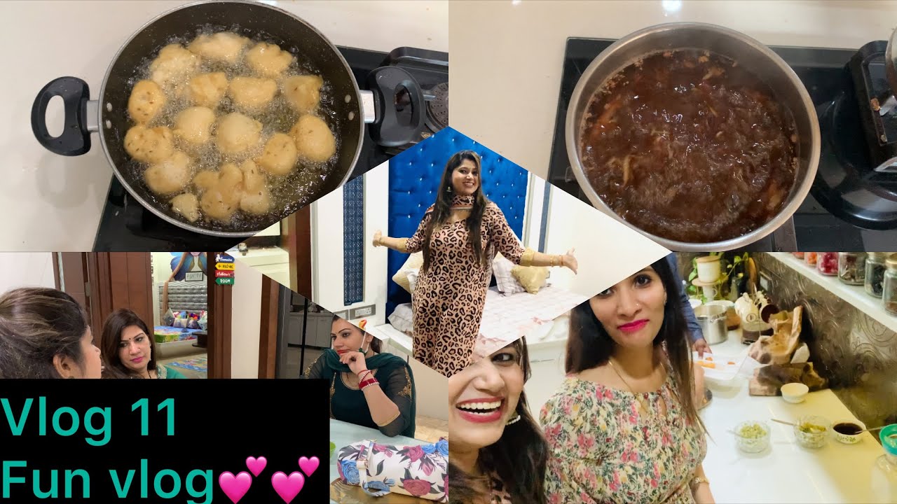 मेरे ghar hui kitty party🎈आए बहुत सारेguest. 2✌🏻very special guest jinko aap sab jaante hai. Fun..