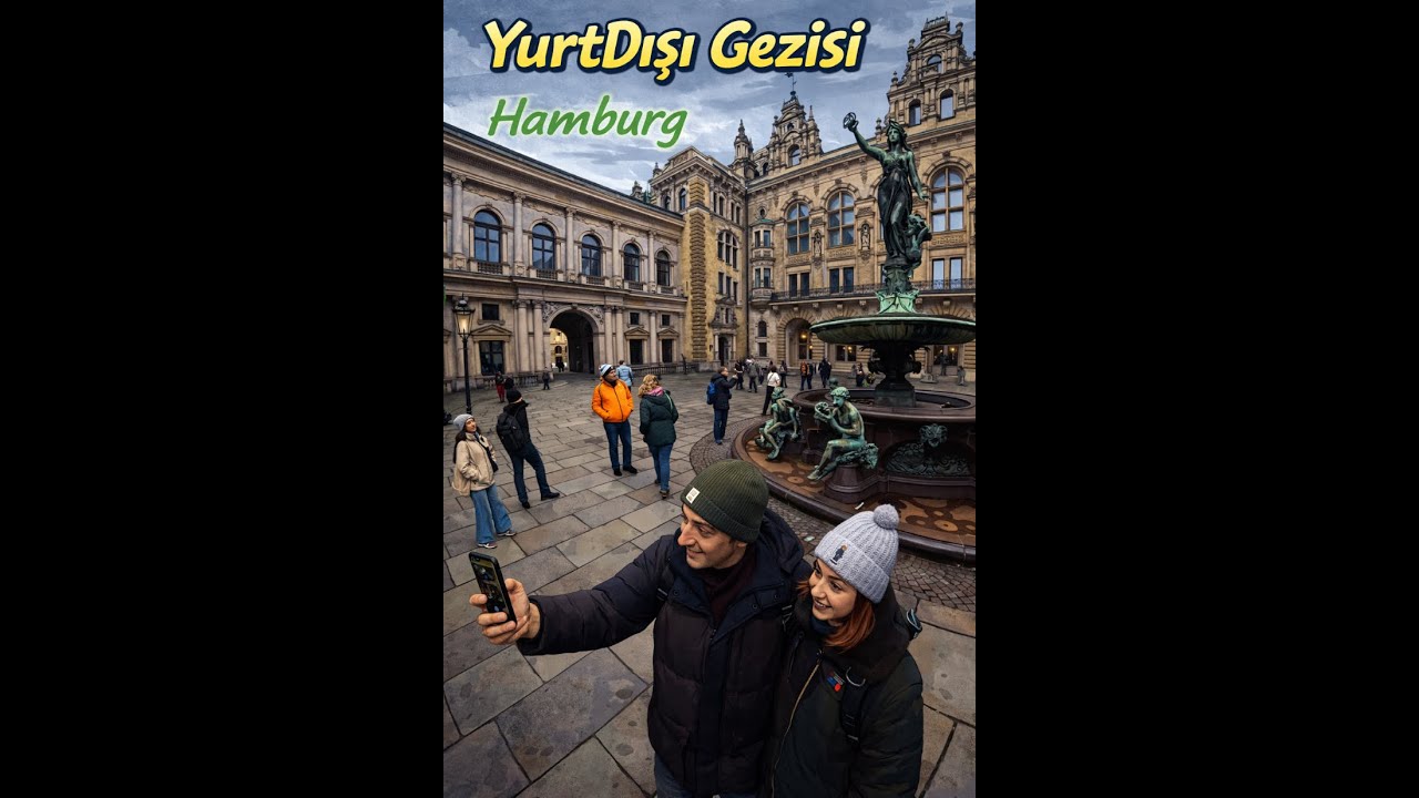 Hamburg Vlog, Germany Vlog ; 5 saatlik Hamburg gezisi