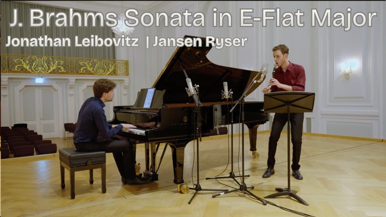 J. Brahms Sonata for Clarinet and Piano in E-Flat Major, Op. 120