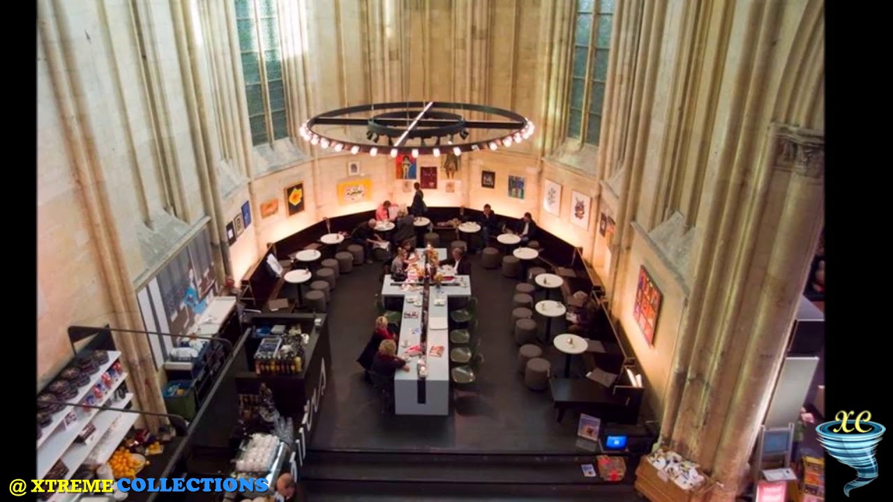 Bookstore Inside the Church of Maastricht, Netherlands