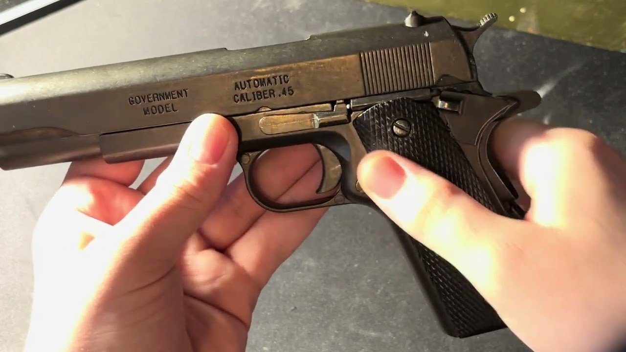 How to field strip a DENIX MM1911A1 replica
