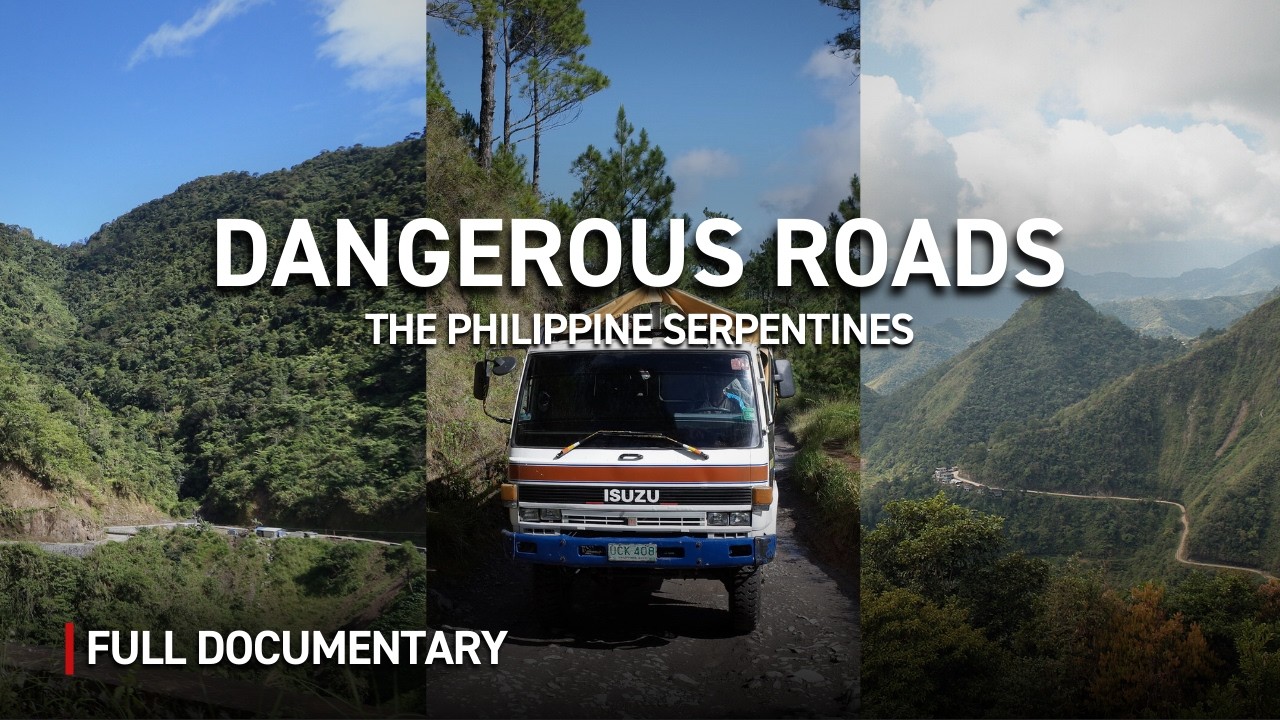 Najbardziej niebezpieczna droga na Filipinach: autostrada Halsema | Autentyczny film dokumentalny