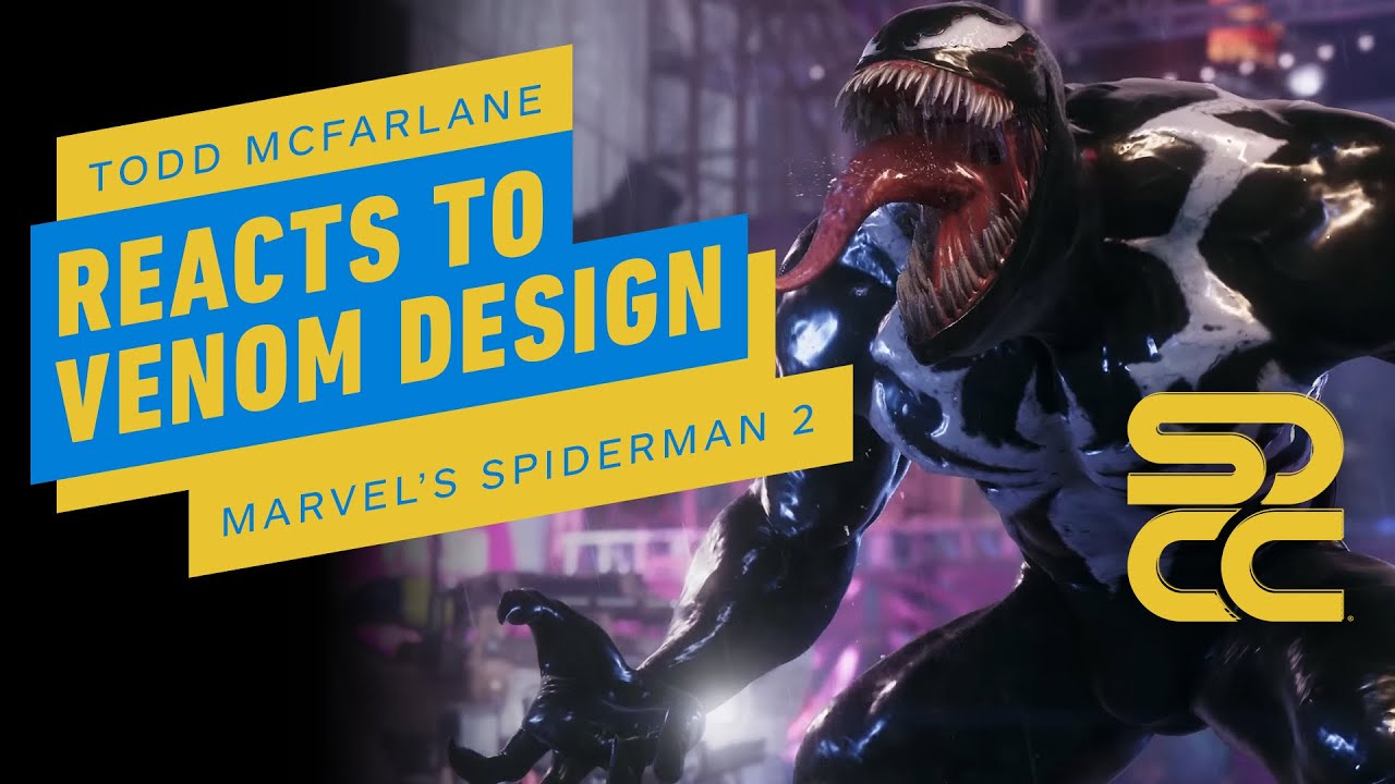 Todd McFarlane Reacts to Marvel's Spider-Man 2 Venom | Comic Con 2023