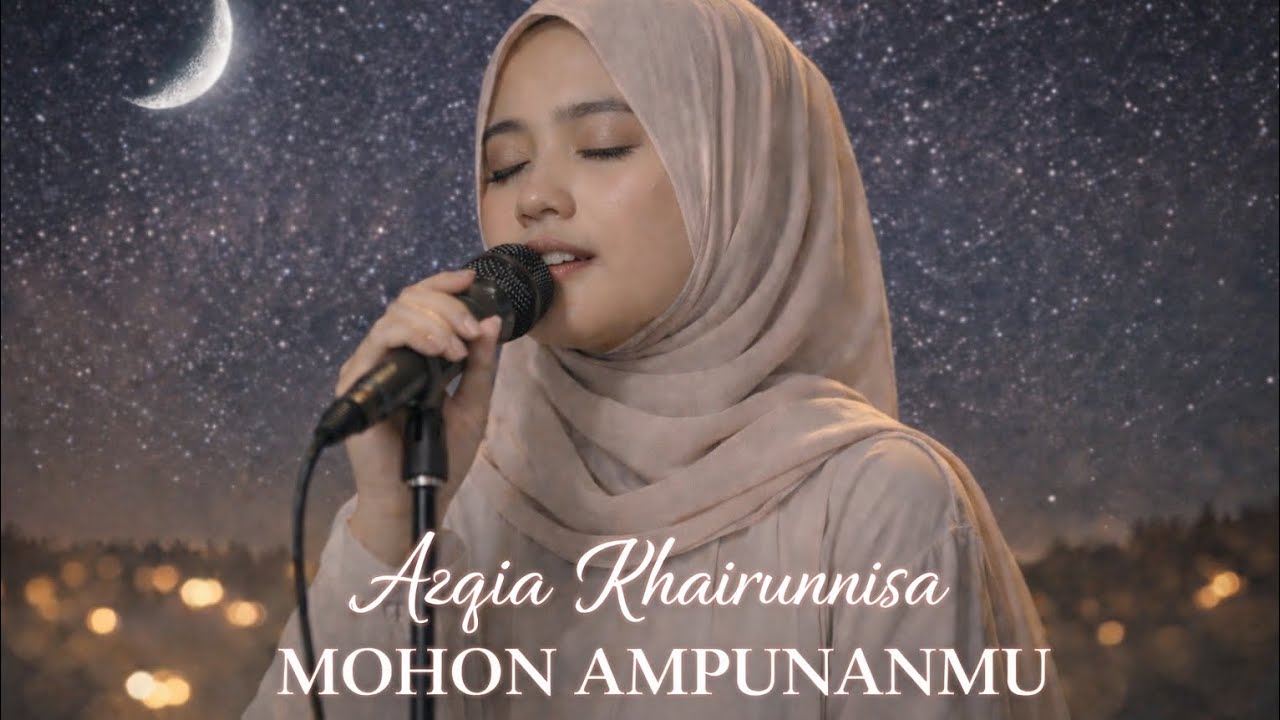 MOHON AMPUNANMU – Azqia Khairunnisa | Lagu Religi Penyejuk Hati | Doa Taubat & Penyesalan
