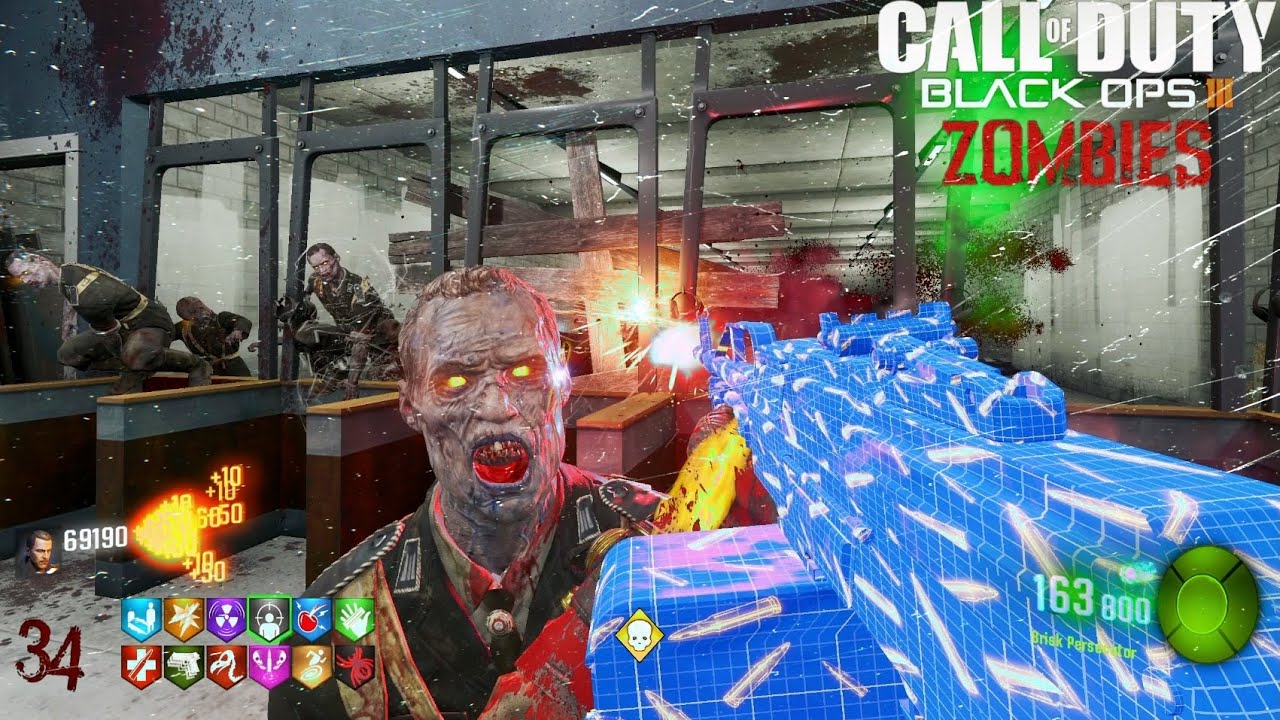 BO3 Zombies Gun range | Do not buy the wall weapon…trust me