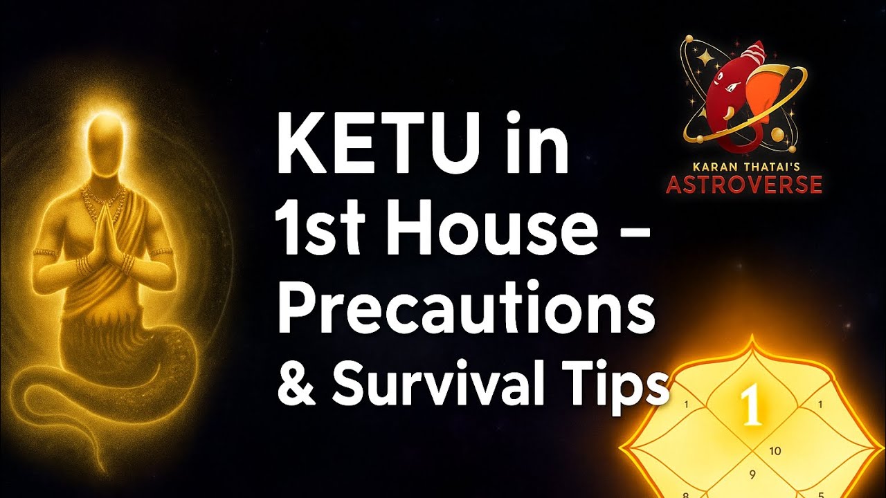 Ketu in Lagna (1st House) and Rahu 7th   — Remedies, Precautions and Survival Tips by Karan Thatai