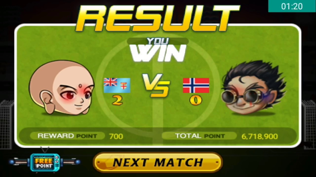 Head Soccer Challenge - Beat Norway without getting Goals
