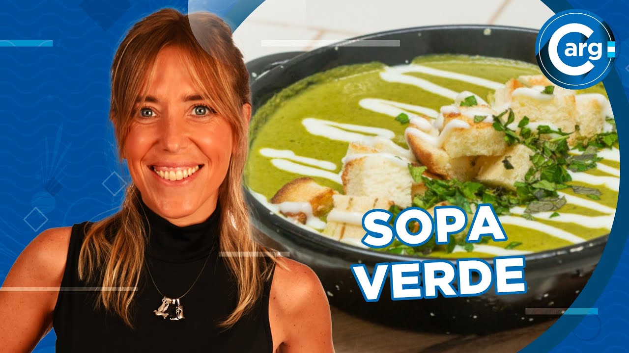 RECETA DE SOPA VERDE