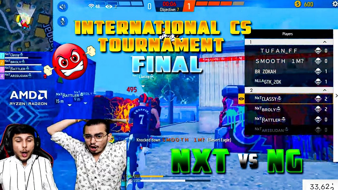 INTERNATIONAL TOURNAMENT FINAL 💥🔥 NXT vs NG 💥 | HIGHLIGHTS |#nonstopgaming#classyfreefire#arisudanyt