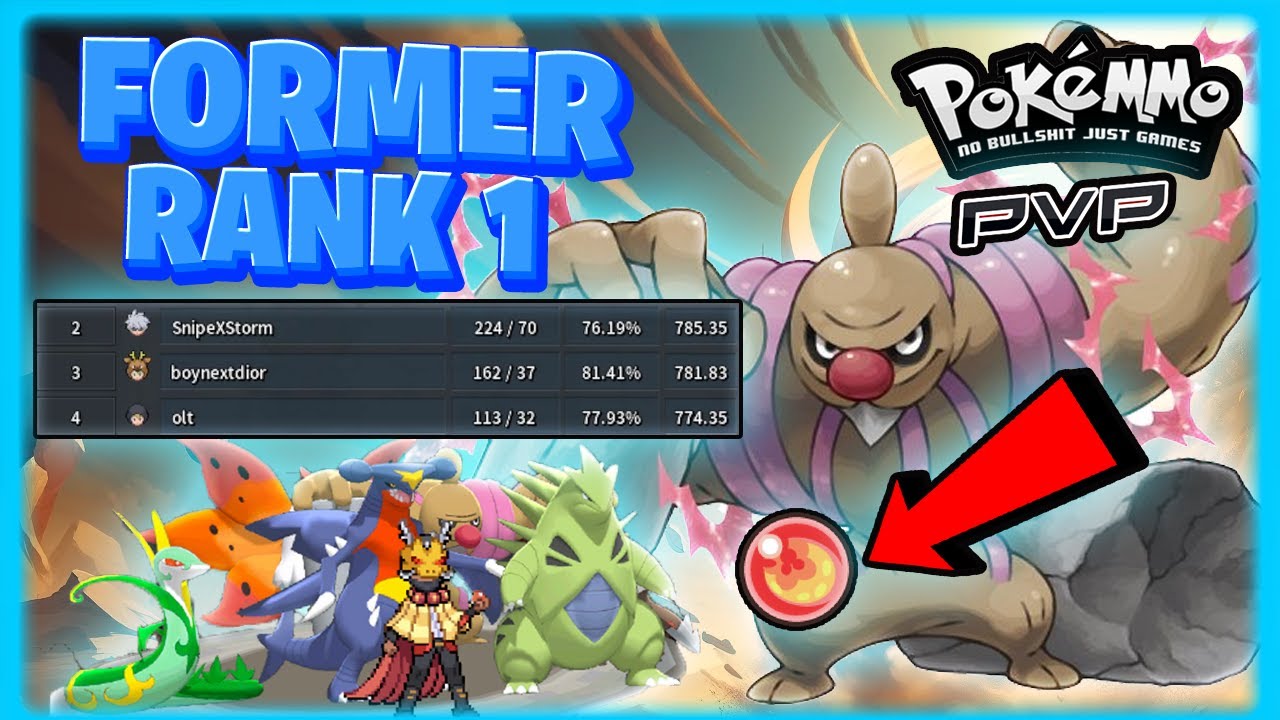 ADINHO vs boynextdior (Rank 2): Can My Sand Offense Break His Tyranitar Stall Team? PokeMMO PvP
