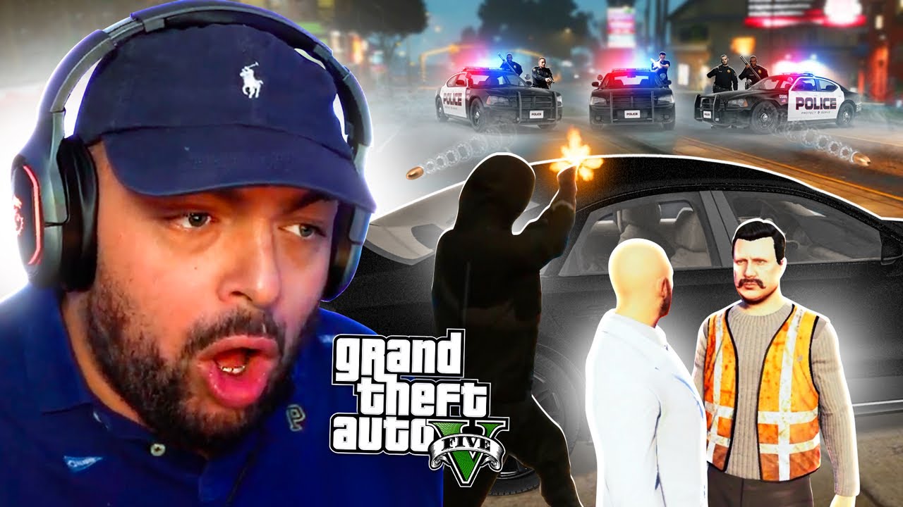PETER PIET EN MAHMUD BELANDEN IN SCHIETPARTIJ MET DE POLITIE - GTA ROLEPLAY #36