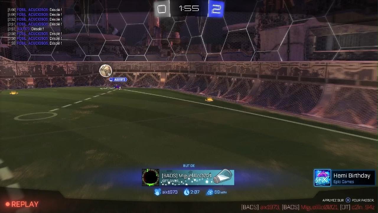 Défi Rocket League!!!