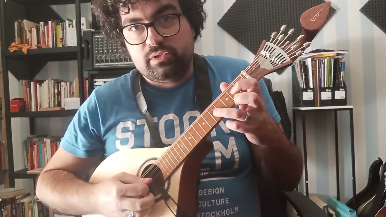 Bourreé - Bach (bandolim/ mandolin tutorial)