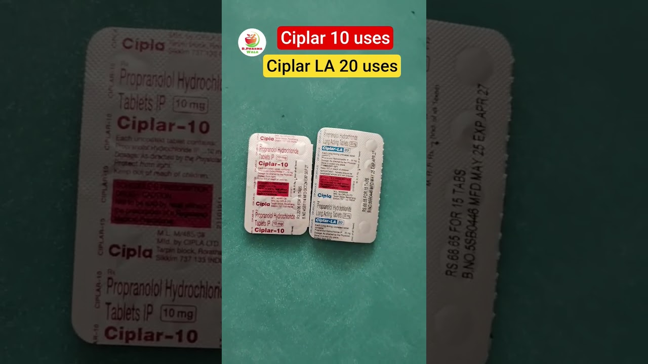 Ciplar uses in hindi | Ciplar LA 20 uses in hindi #cipla #medicine #pharmcist #dpharma #education